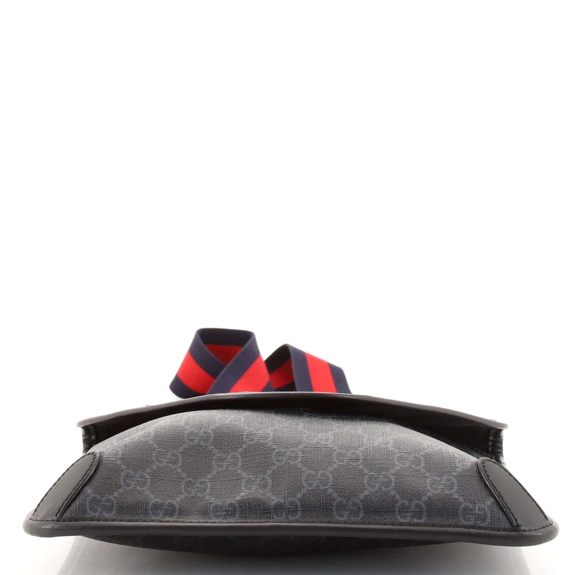 Women's or Men's Gucci Envelope Web Messenger GG Coated Canvas Medium