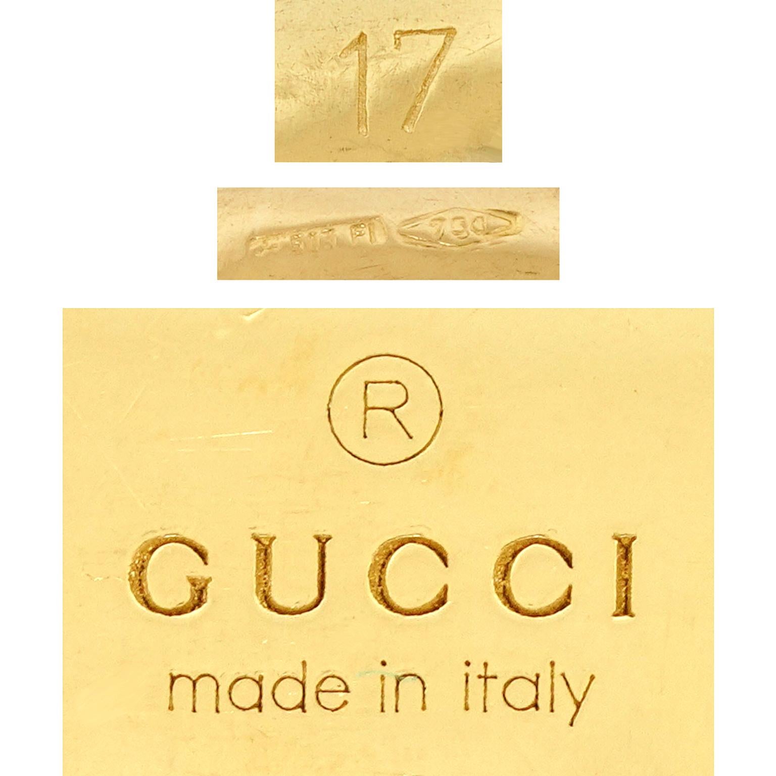Gucci Equestrian Gold Bracelet im Angebot 1