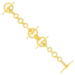 Gucci Equestrian Gold Bracelet