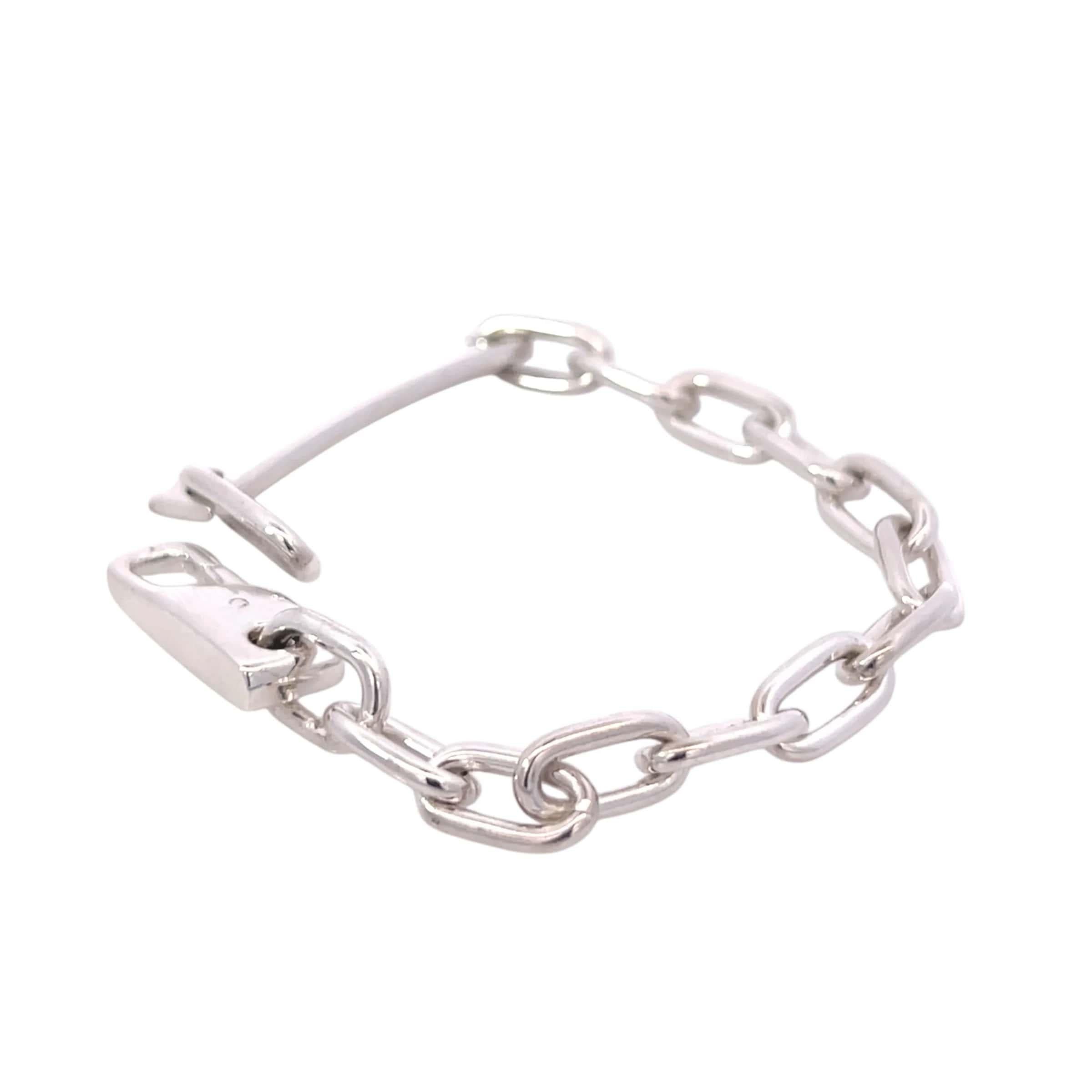 Gucci Estate Link Plate Bracelet Size 7