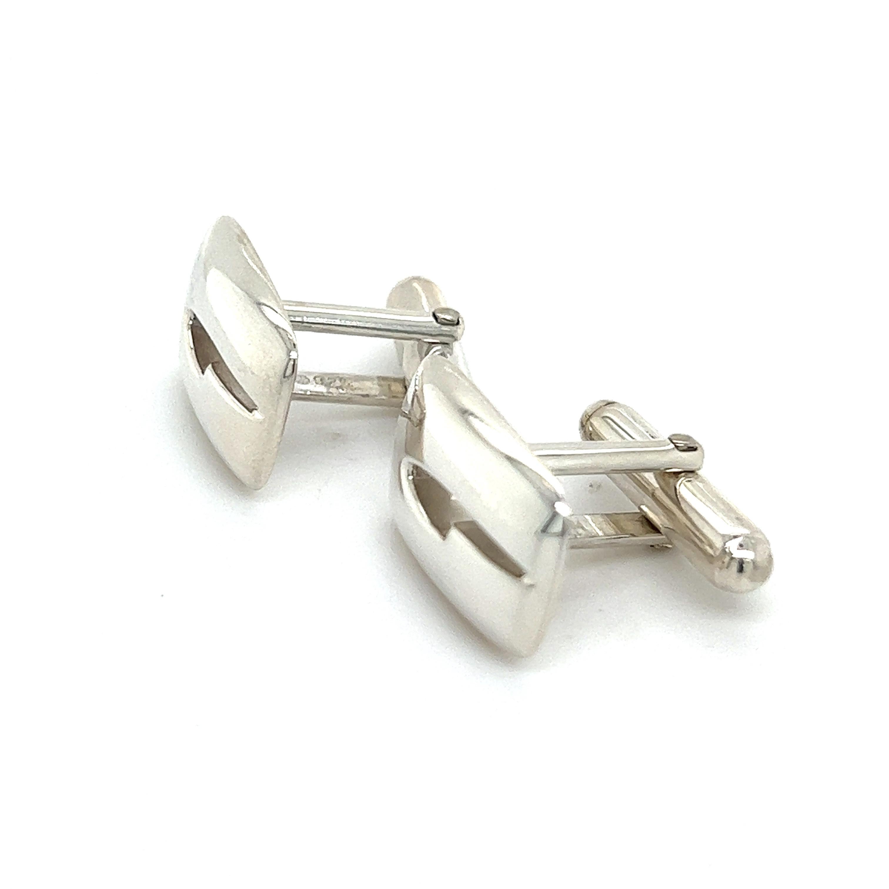 Authentic Gucci Estate Mens Cufflinks Silver G18

These elegant Authentic Gucci cufflinks are made of sterling silver and have a weight of 12 grams.

TRUSTED SELLER SINCE 2002

PLEASE SEE OUR HUNDREDS OF POSITIVE FEEDBACKS FROM OUR CLIENTS!!

FREE