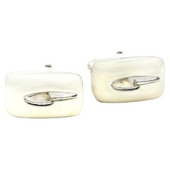 Gemelli da polso Gucci Estate Uomo A. Silver