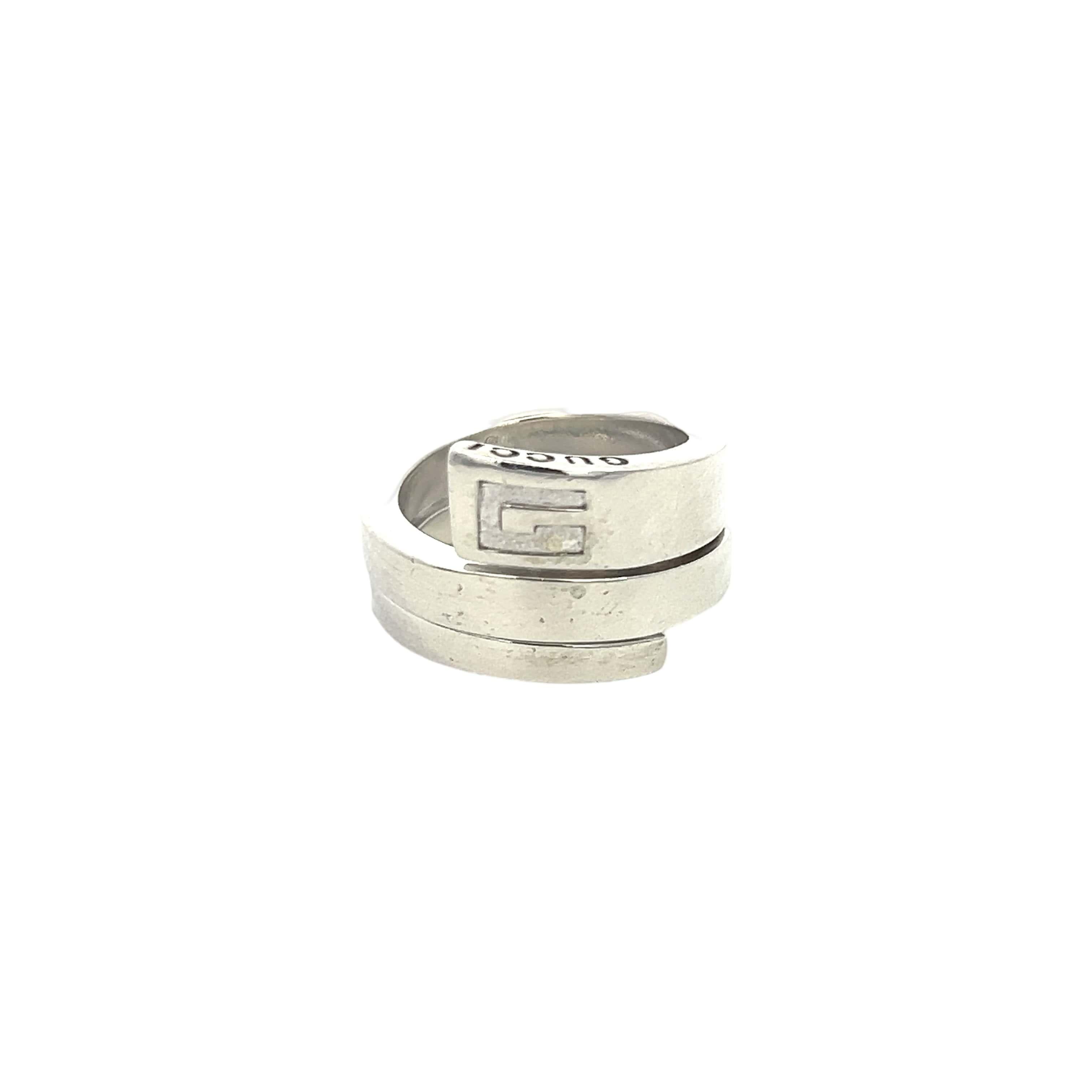 Authentic Gucci Estate Ring Size 5 Sterling Silver 13.5 mm height G30

This elegant Authentic Gucci ring is made of sterling silver and has a weight of 11 grams with a 13.5 mm Height.

TRUSTED SELLER SINCE 2002

PLEASE SEE OUR HUNDREDS OF POSITIVE