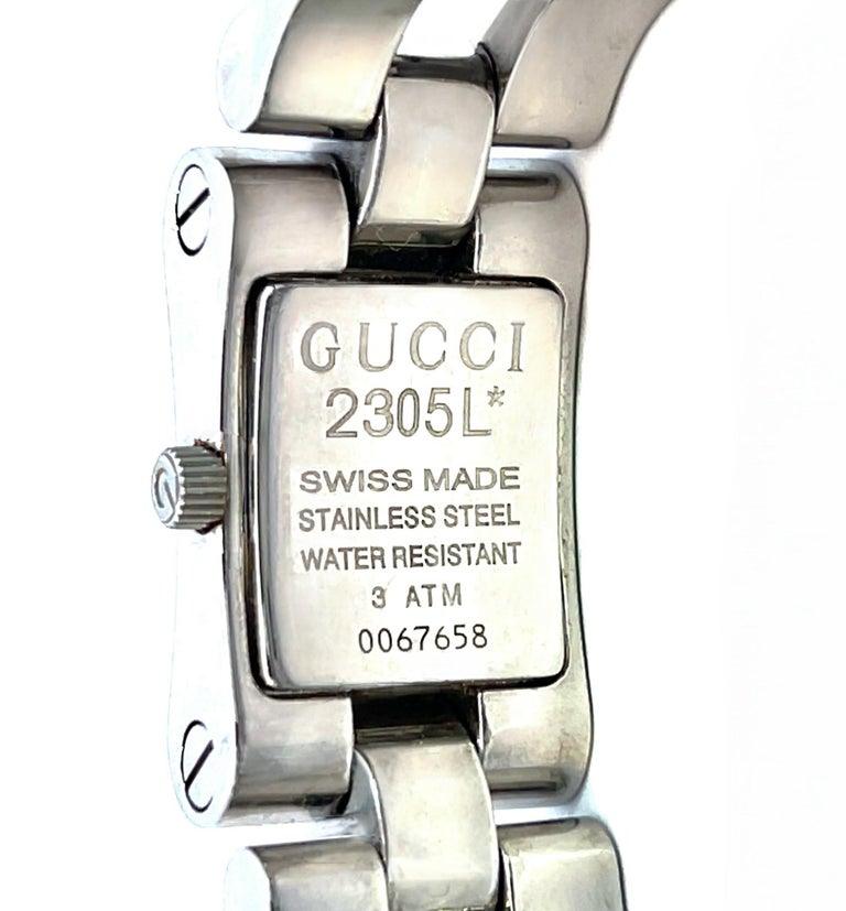 Gucci Estate Swiss Made Stainless Steel Ladies Wristwatch at  display picture 1