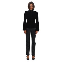 Vintage Gucci F/W 1999 Runway Velvet Jacket