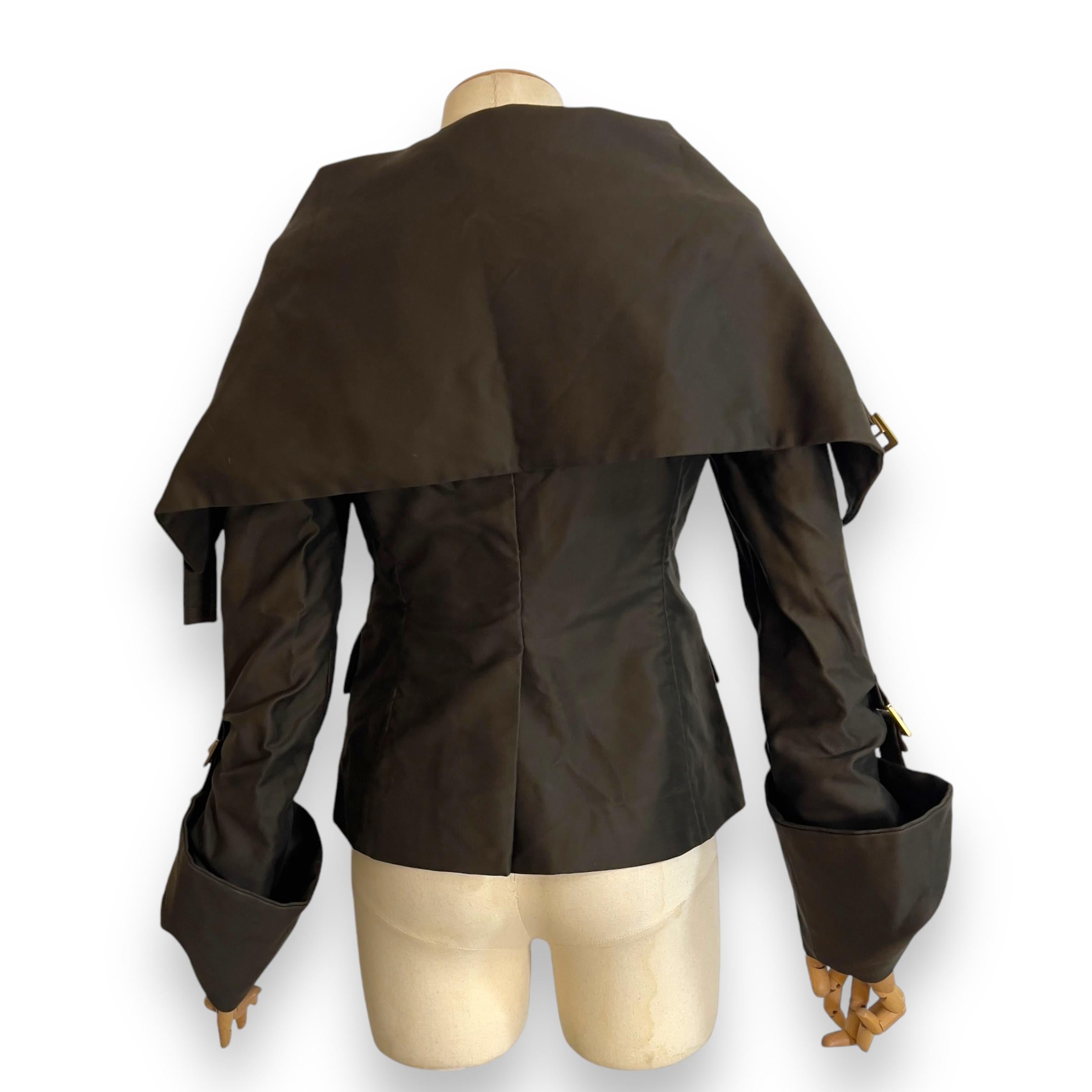 Giacca con colletto Gucci A/I 2003 di Tom Ford, Look 11 in vendita 1