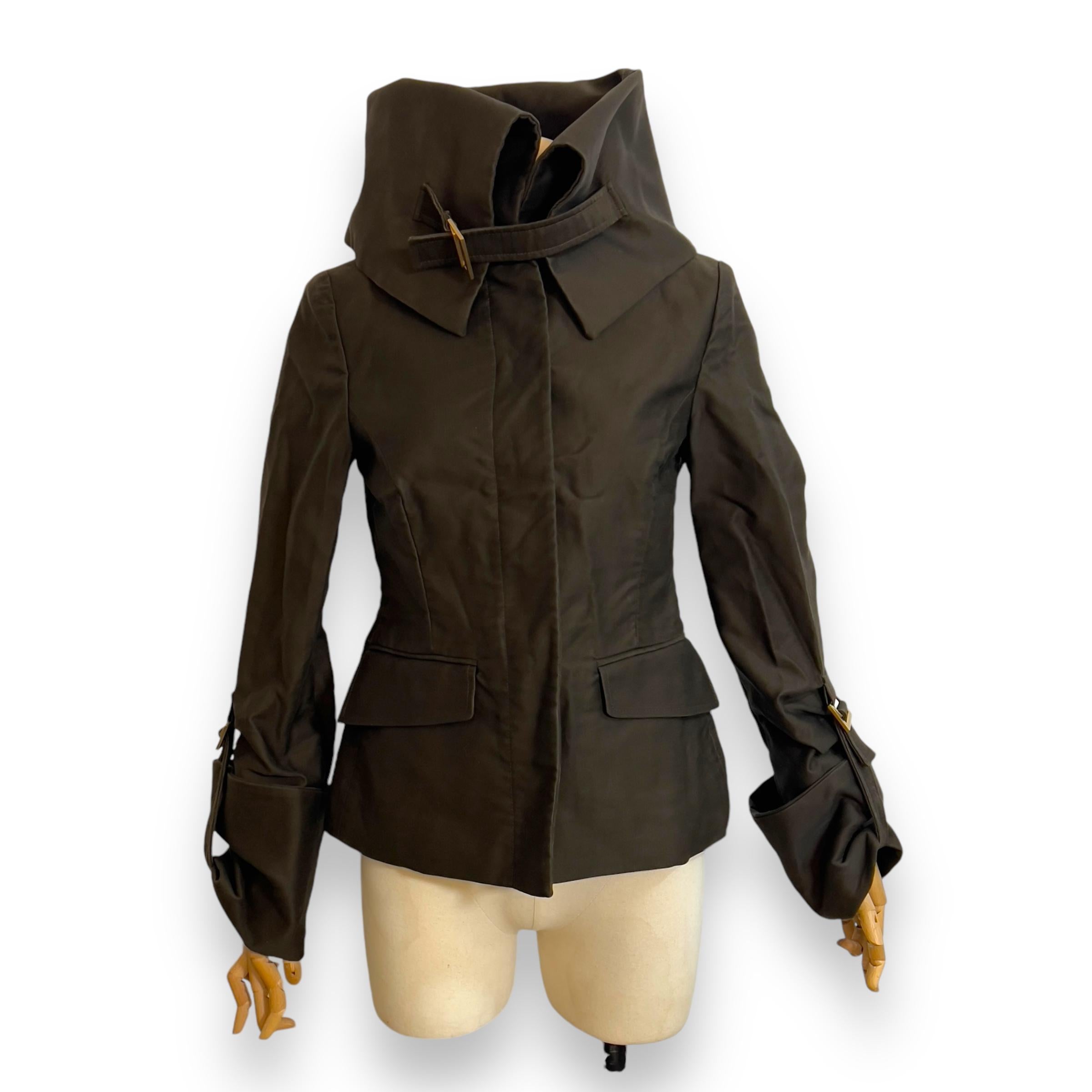Giacca con colletto Gucci A/I 2003 di Tom Ford, Look 11 in vendita 2
