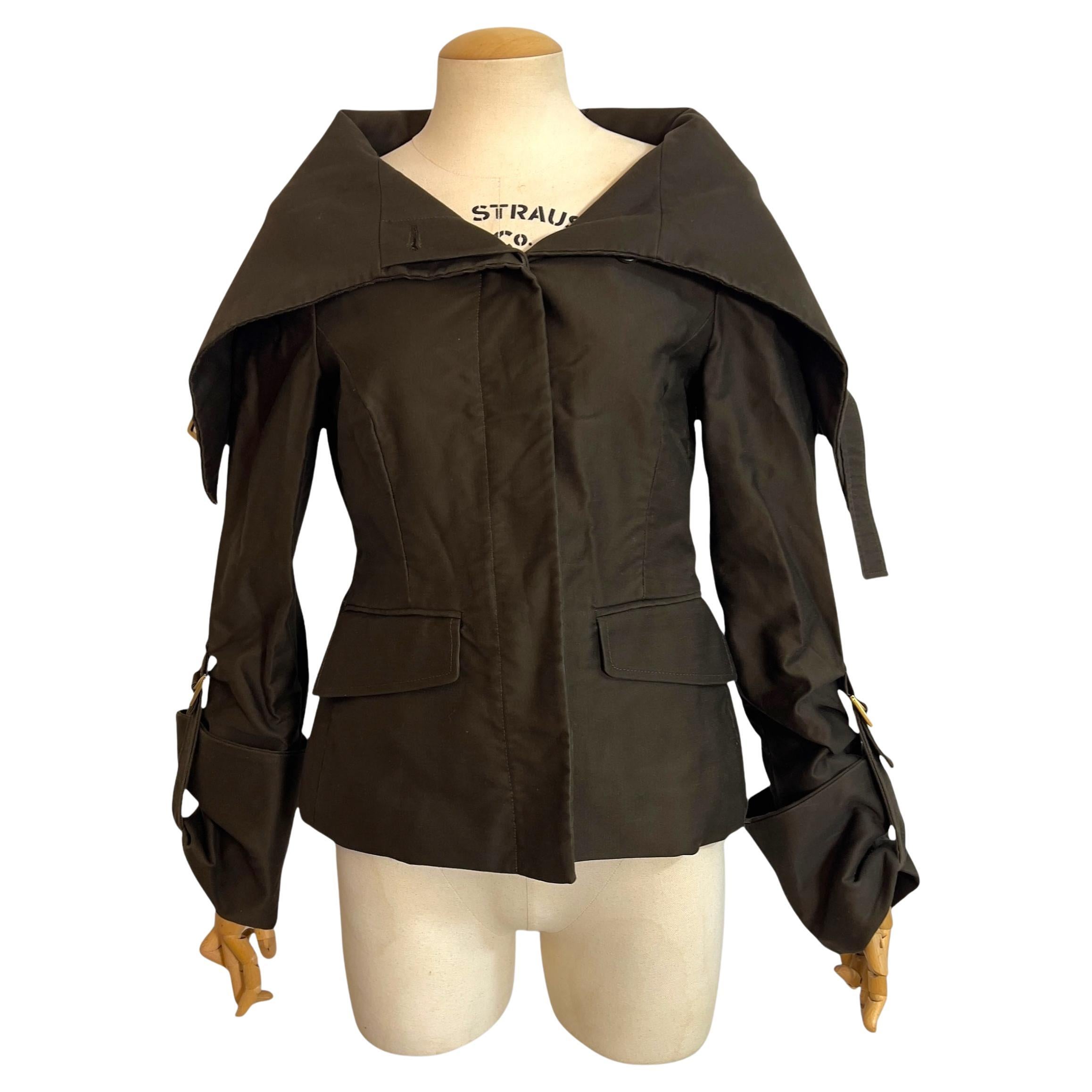 Giacca con colletto Gucci A/I 2003 di Tom Ford, Look 11 in vendita