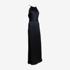 Gucci F/W 2006 Black Jersey Halter Gown