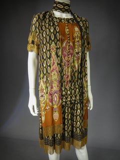 A Printed Silk Gucci Dress Fall / Winter 2008 - 2009