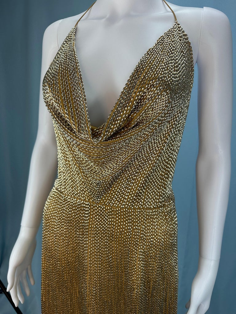gucci beaded dress Gucci by Tom Ford 1997 Beaded Crepe Mini Dress  COUL ARCHIVE