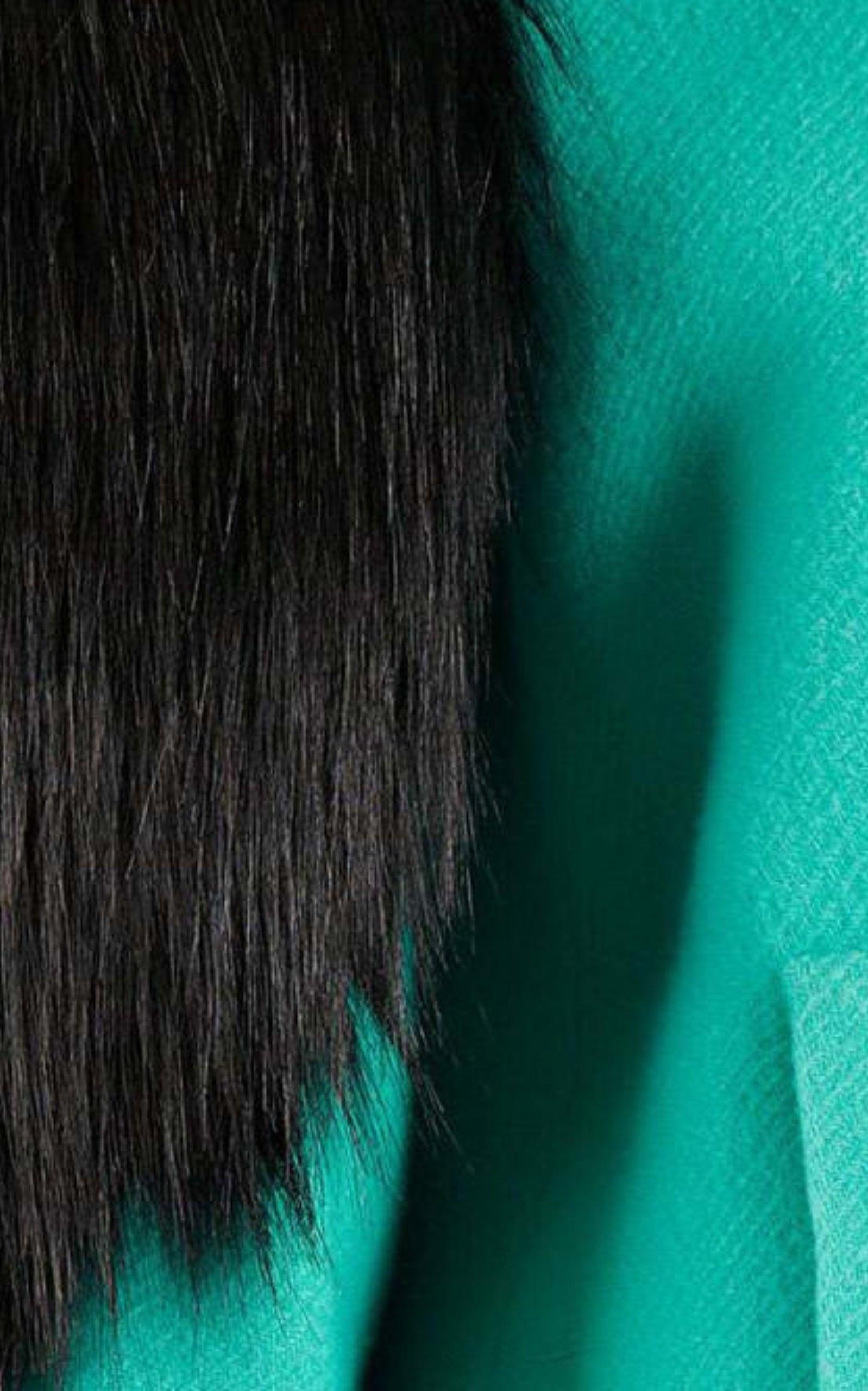 Gucci Faux Fur-trimmed Wool Jacket  IT 42 For Sale 2