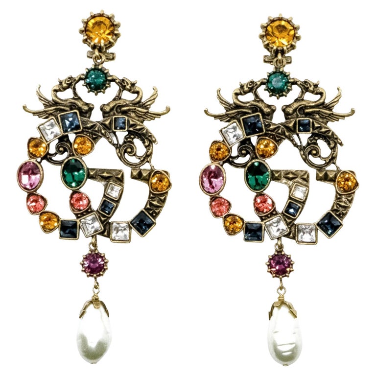 Gucci GG Pearl Earrings