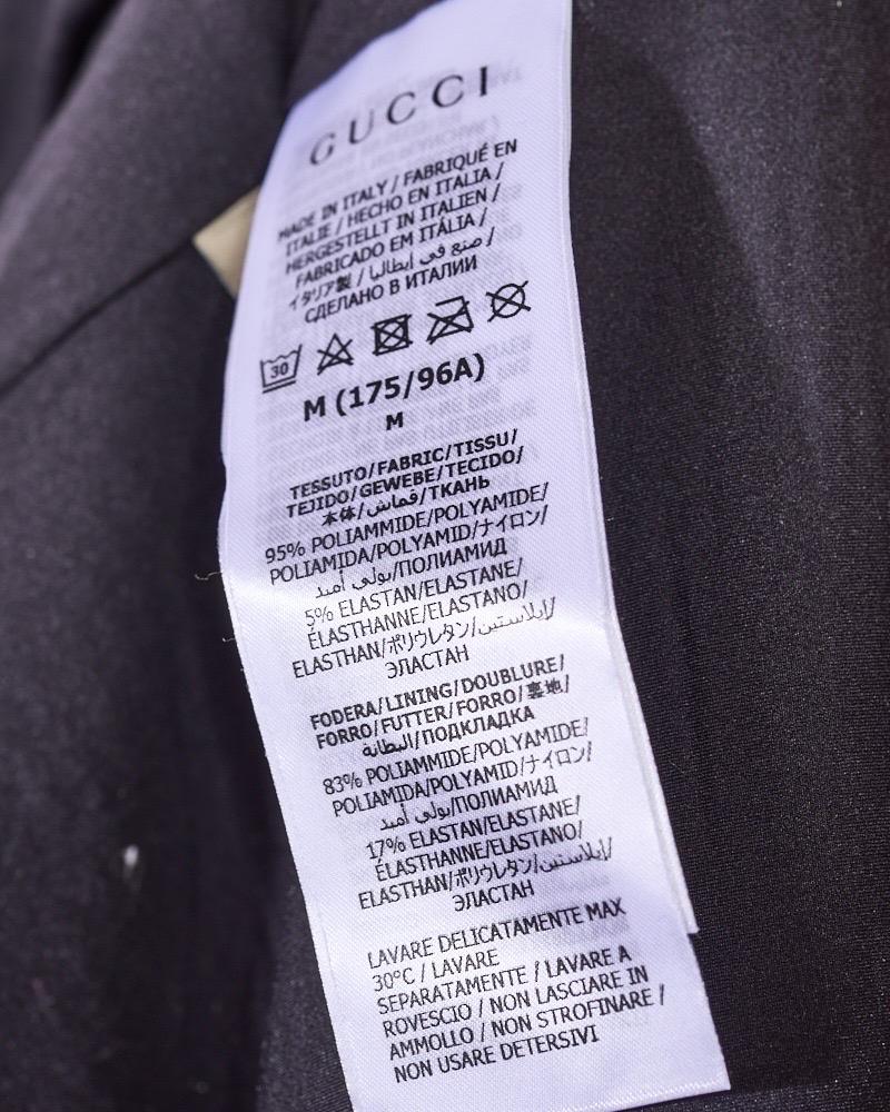 da uomo o donna Gucci Felpa GG Tubolare Jersay Verde Fluo in vendita