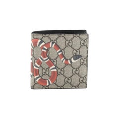 Gucci Flap Card Case Printed GG Coated Canvas