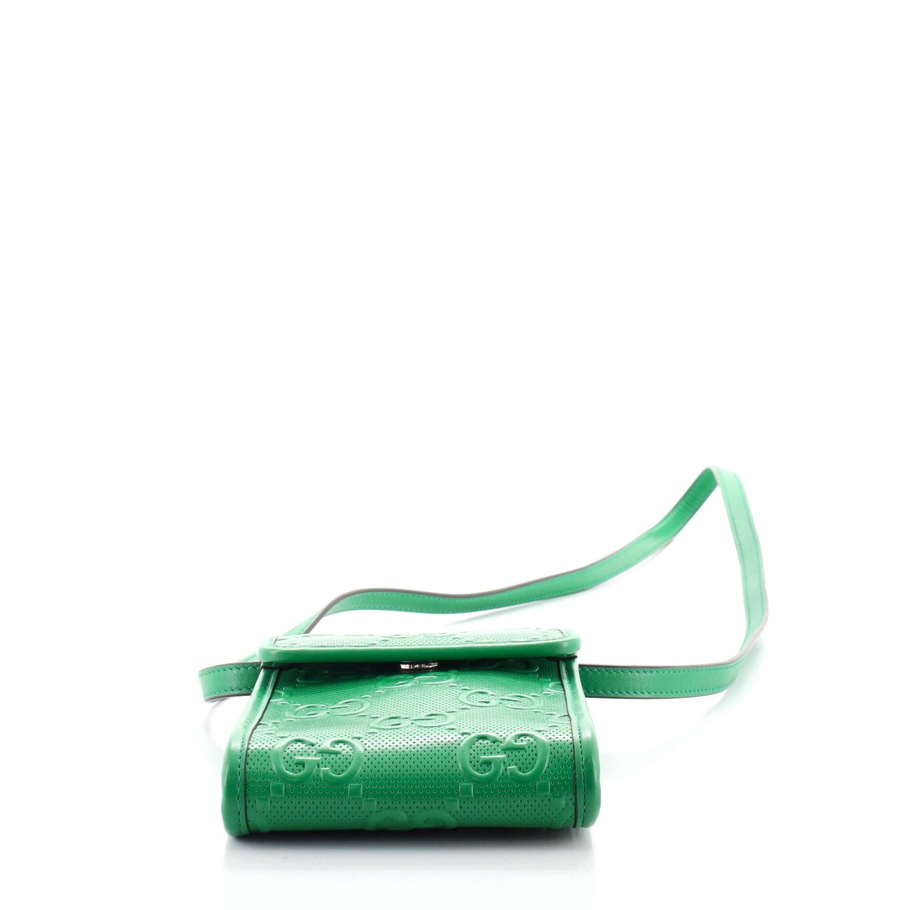 gucci green crossbody bag