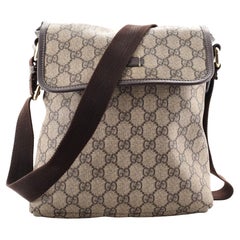 Gucci Flap Messenger GG Coated Canvas Small