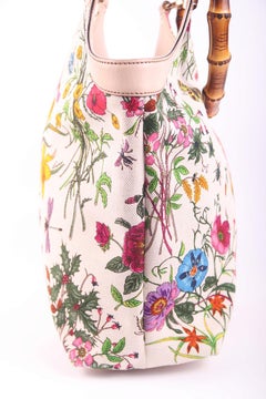 Gucci Flora Bamboo Bag – Excellent Condition