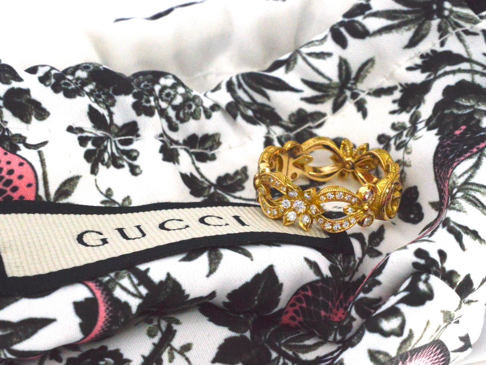 gucci flora ring