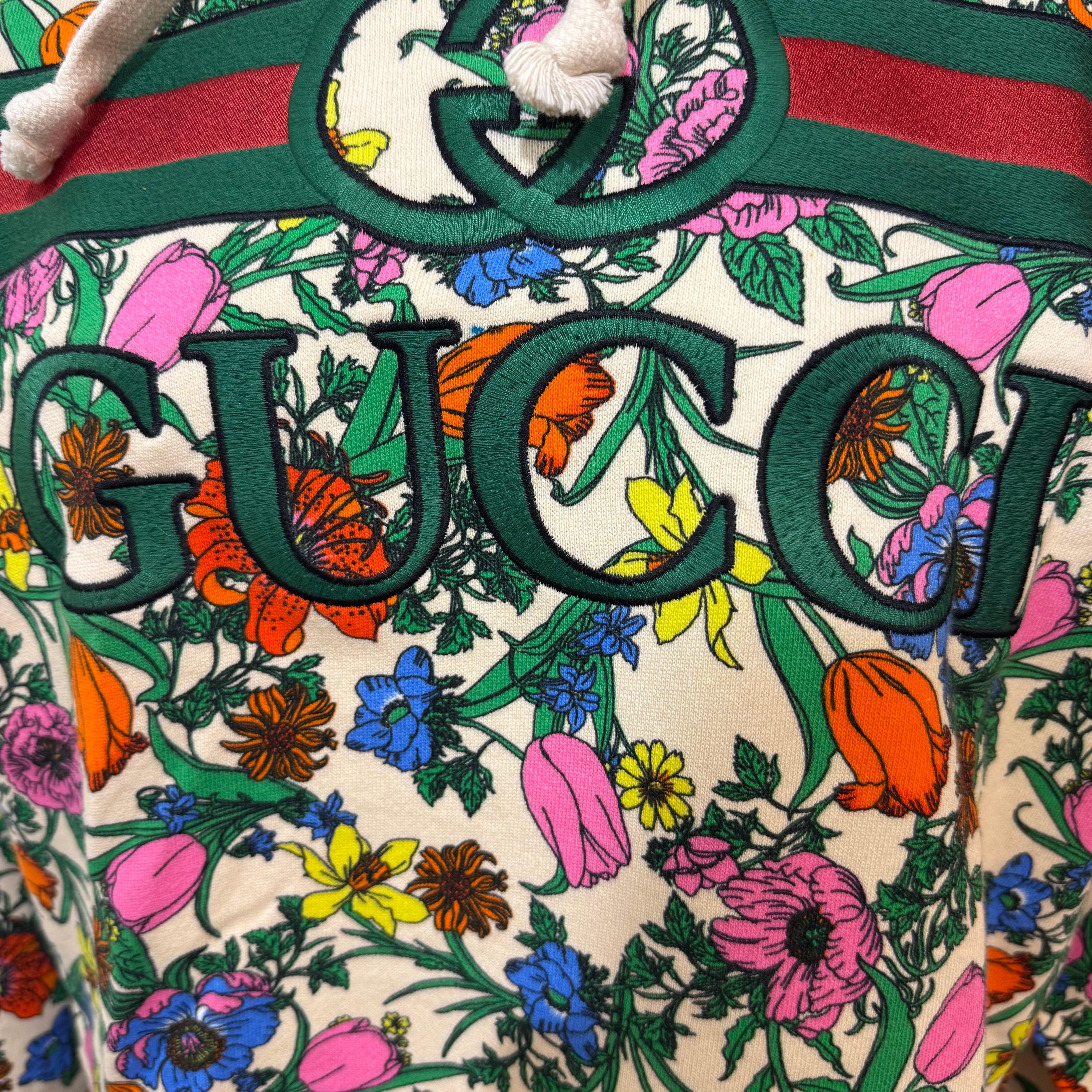 Gucci Flora Hoodie Size XS Pour femmes en vente