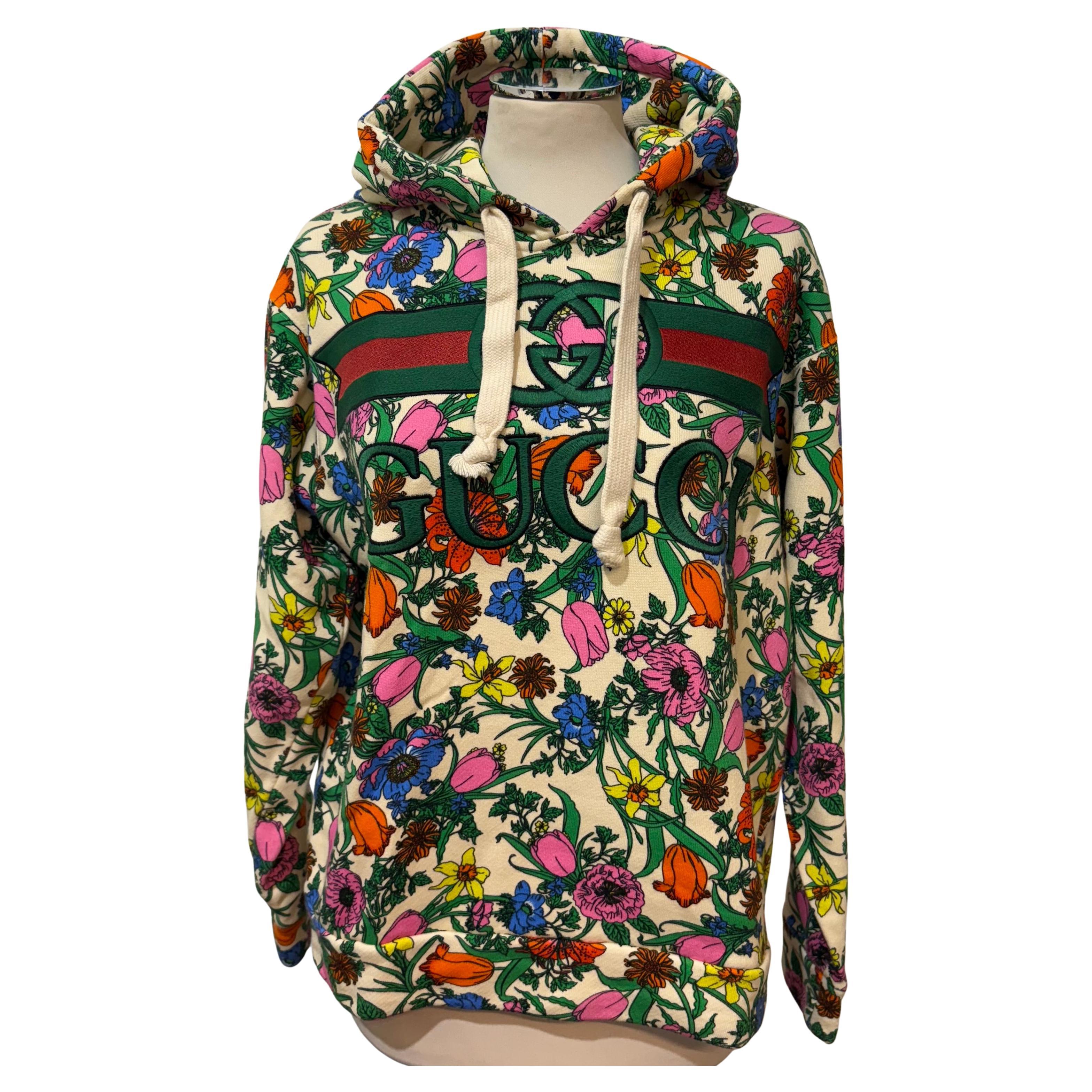 Gucci Flora Hoodie Size XS