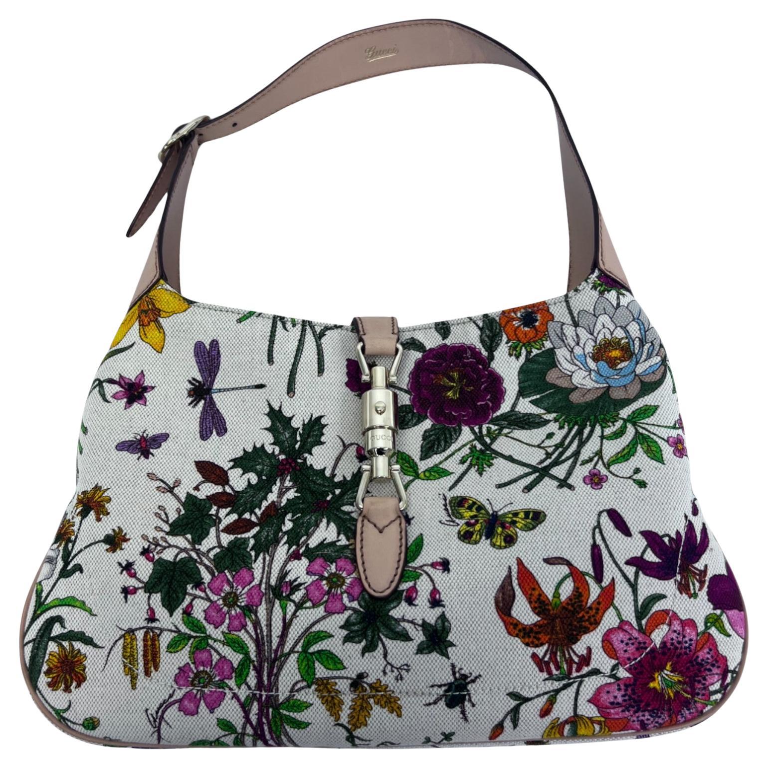 Gucci Borsa Hobo Flora Jackie O
