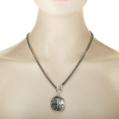 Gucci Flora Silver Necklace
