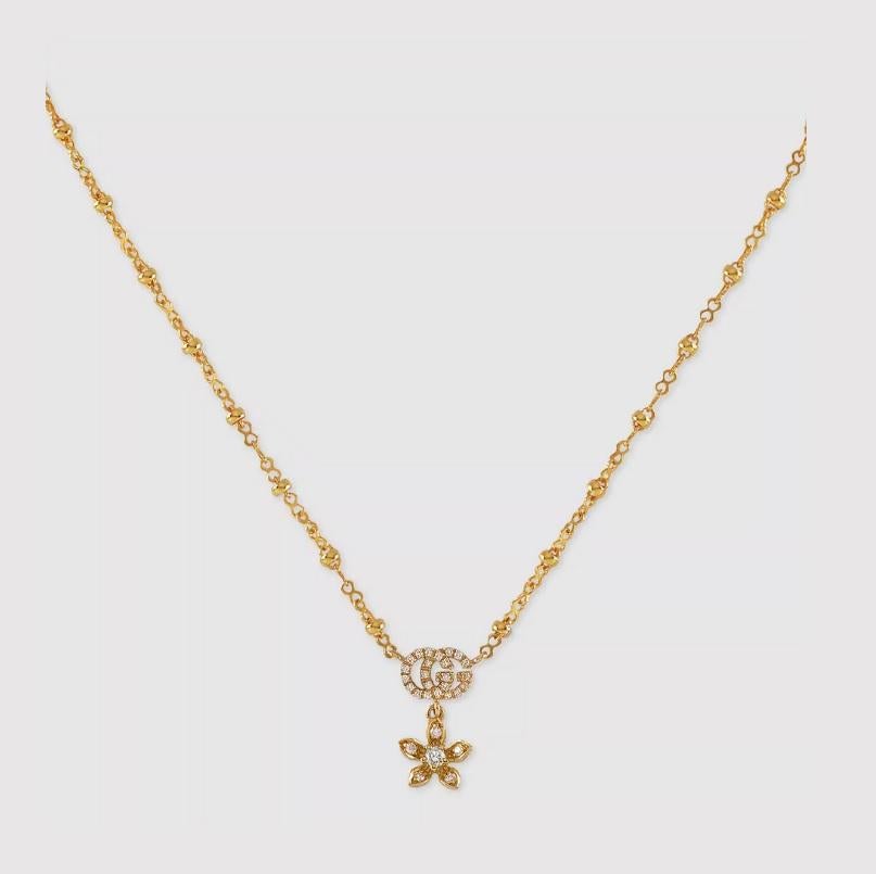 Gucci Floral Diamond Necklace – Private Jewelers