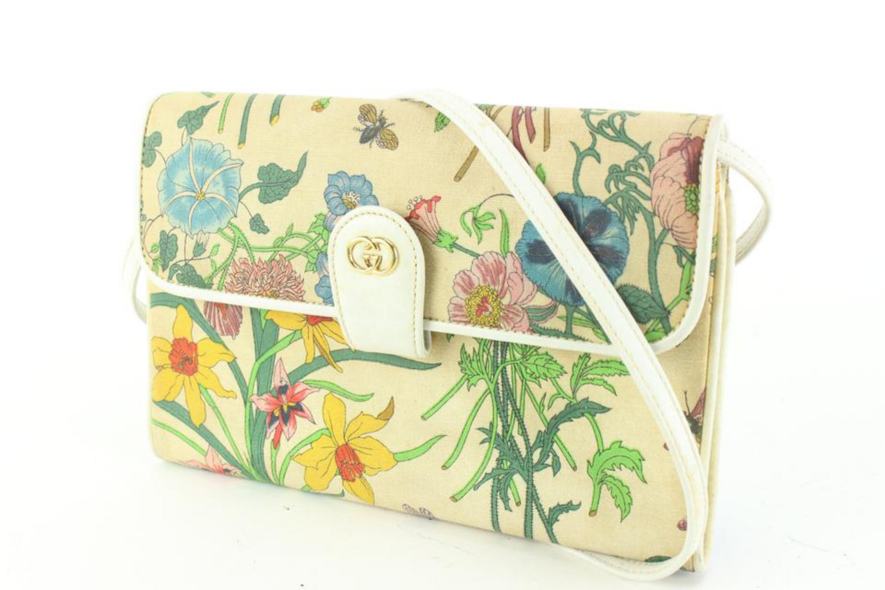 Gucci Floral Blooms Crossbody Tote Bag 44g428s 4
