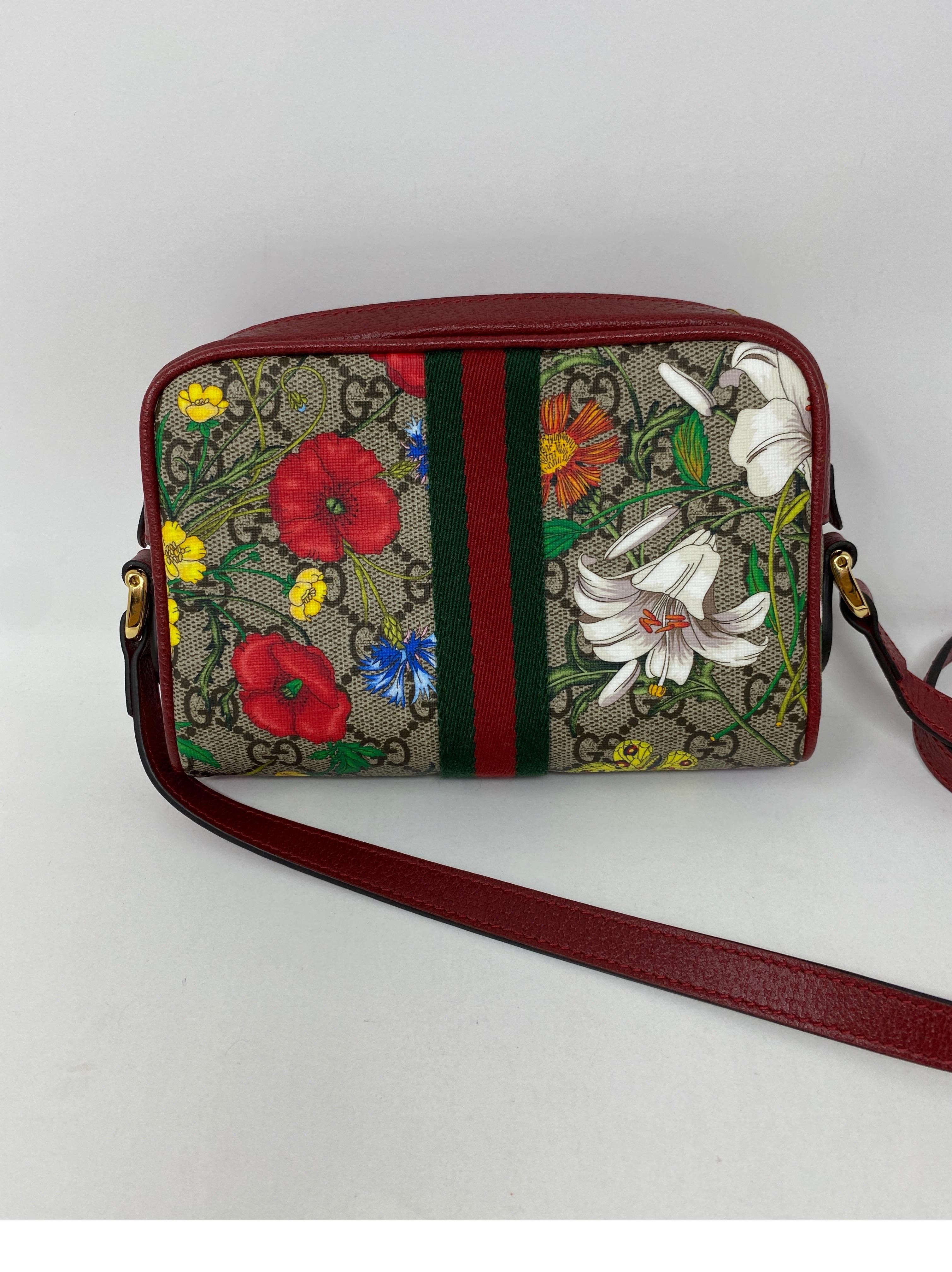 Gucci Floral Crossbody Bag 4