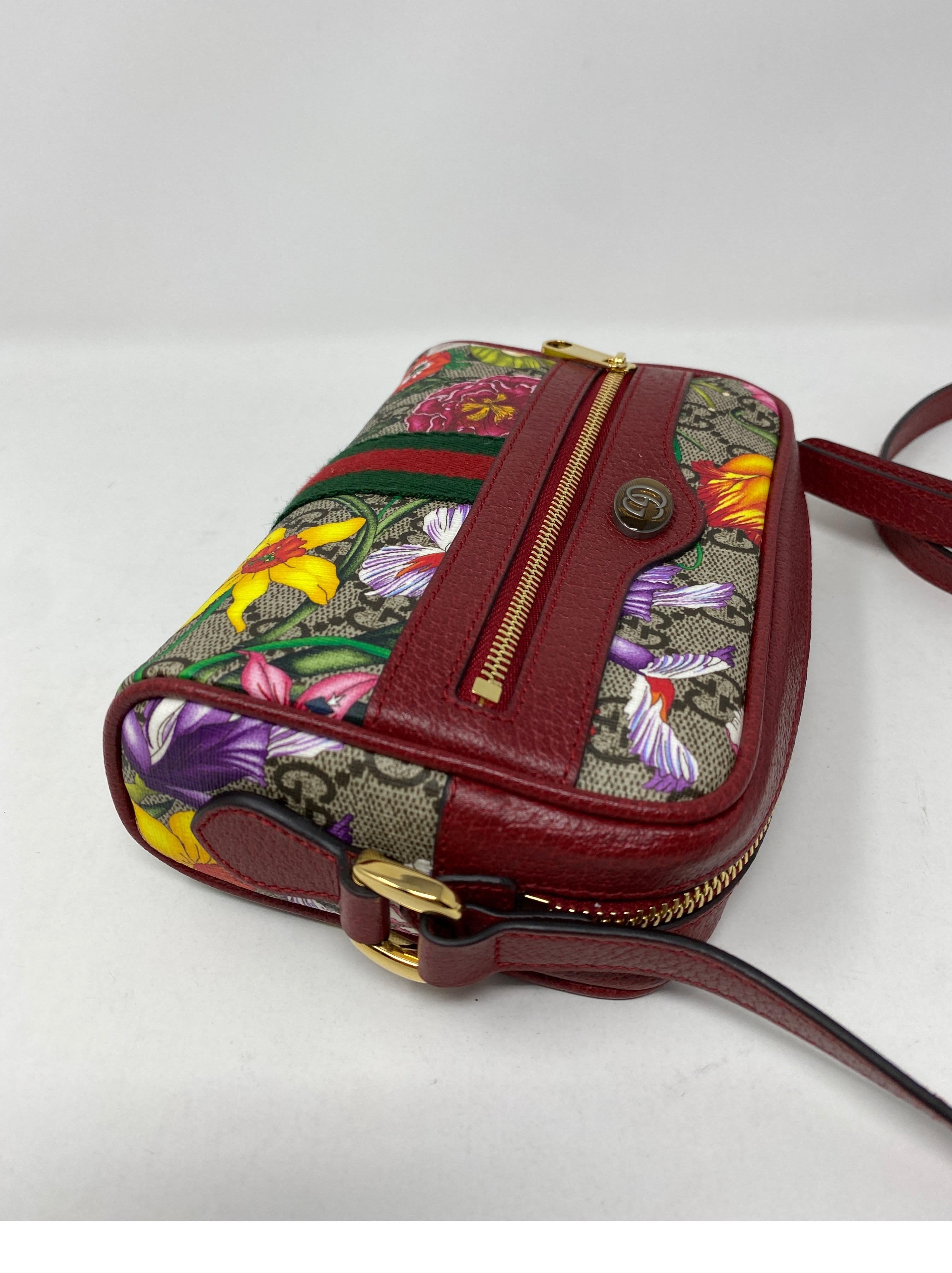 Gucci Floral Crossbody Bag 7
