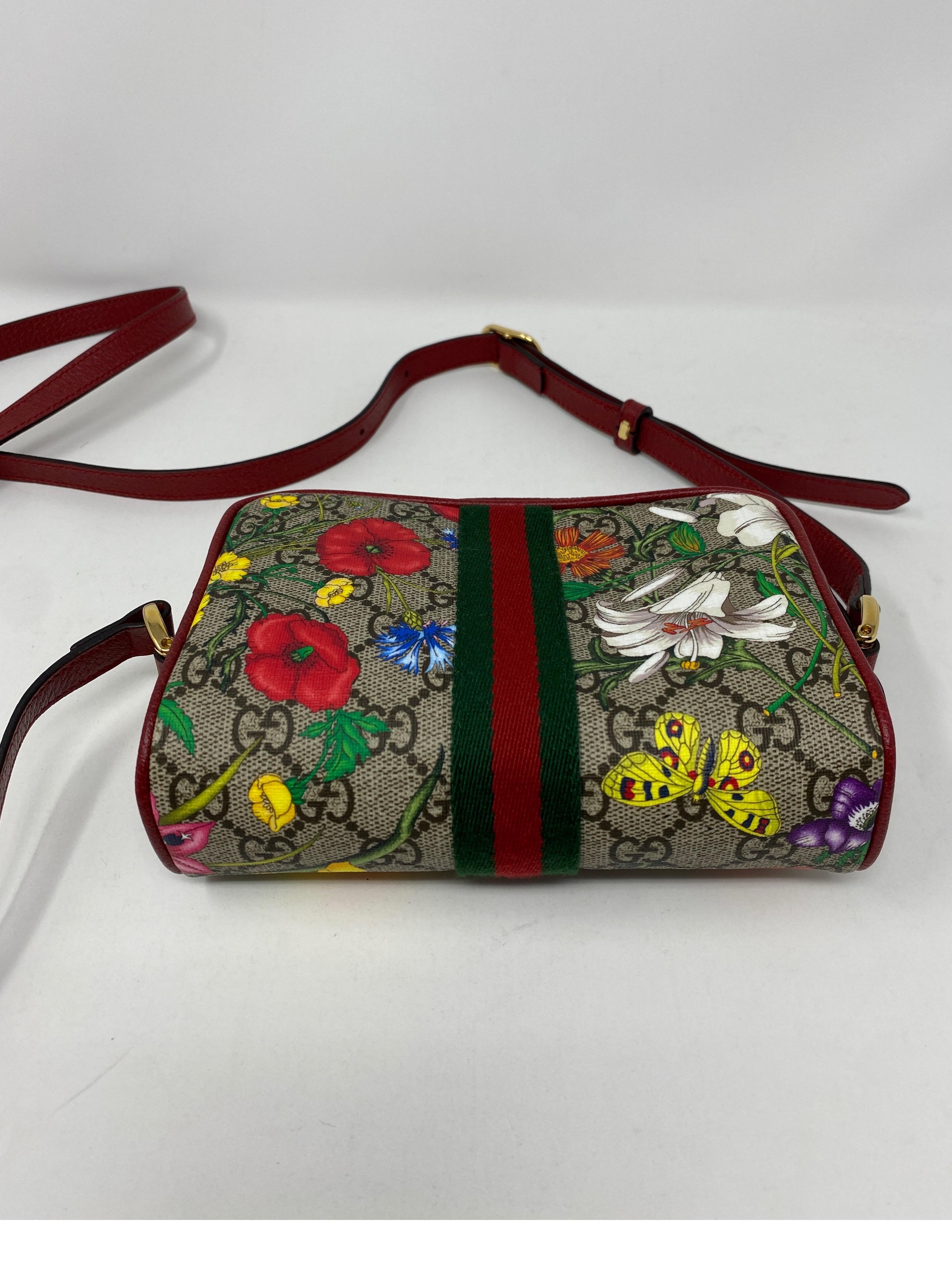Gucci Floral Crossbody Bag 9