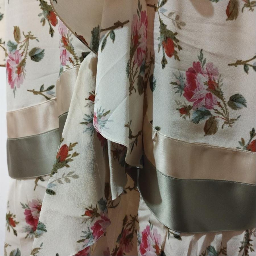 Gucci Floral Kleid Größe 44 Damen im Angebot