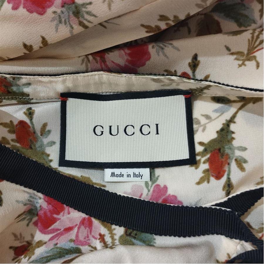 Gucci Floral dress size 44 For Sale 1