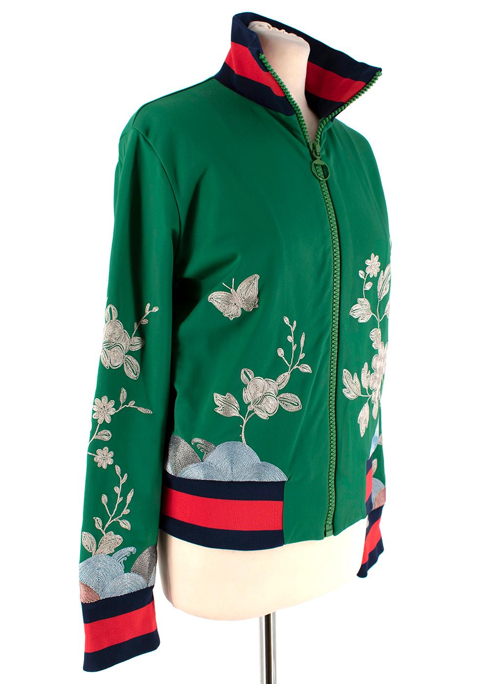 gucci flower jacket
