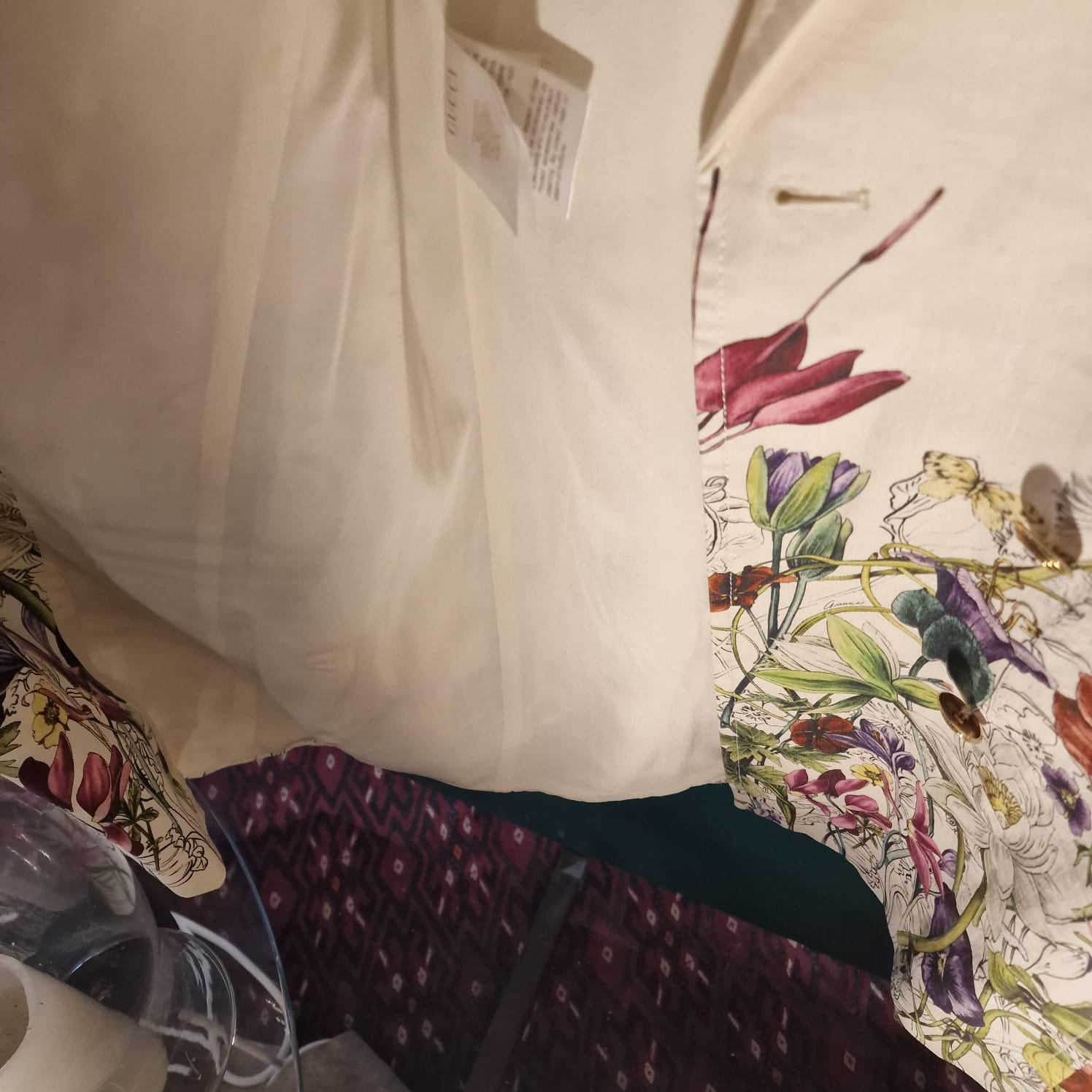 Gucci Floral Flora Infinity Linen Trench  Frock  by Frida Giannini 7