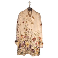 Gucci Floral Flora Infinity Linen Trench  Frock  by Frida Giannini