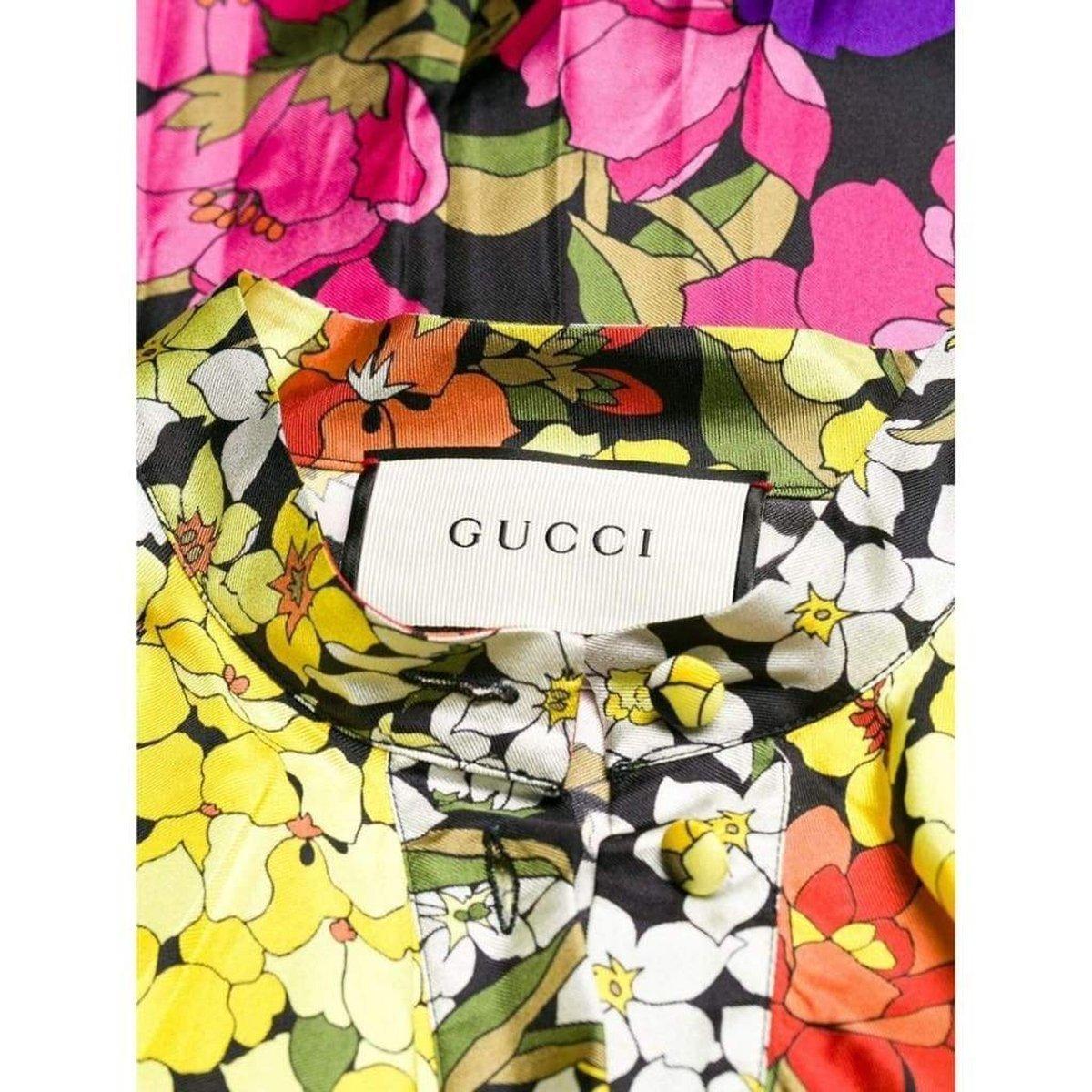 Gucci Floral Print Bow Dress  IT44 US8 3
