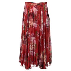 Gucci Floral Silk Skirt - Size IT42