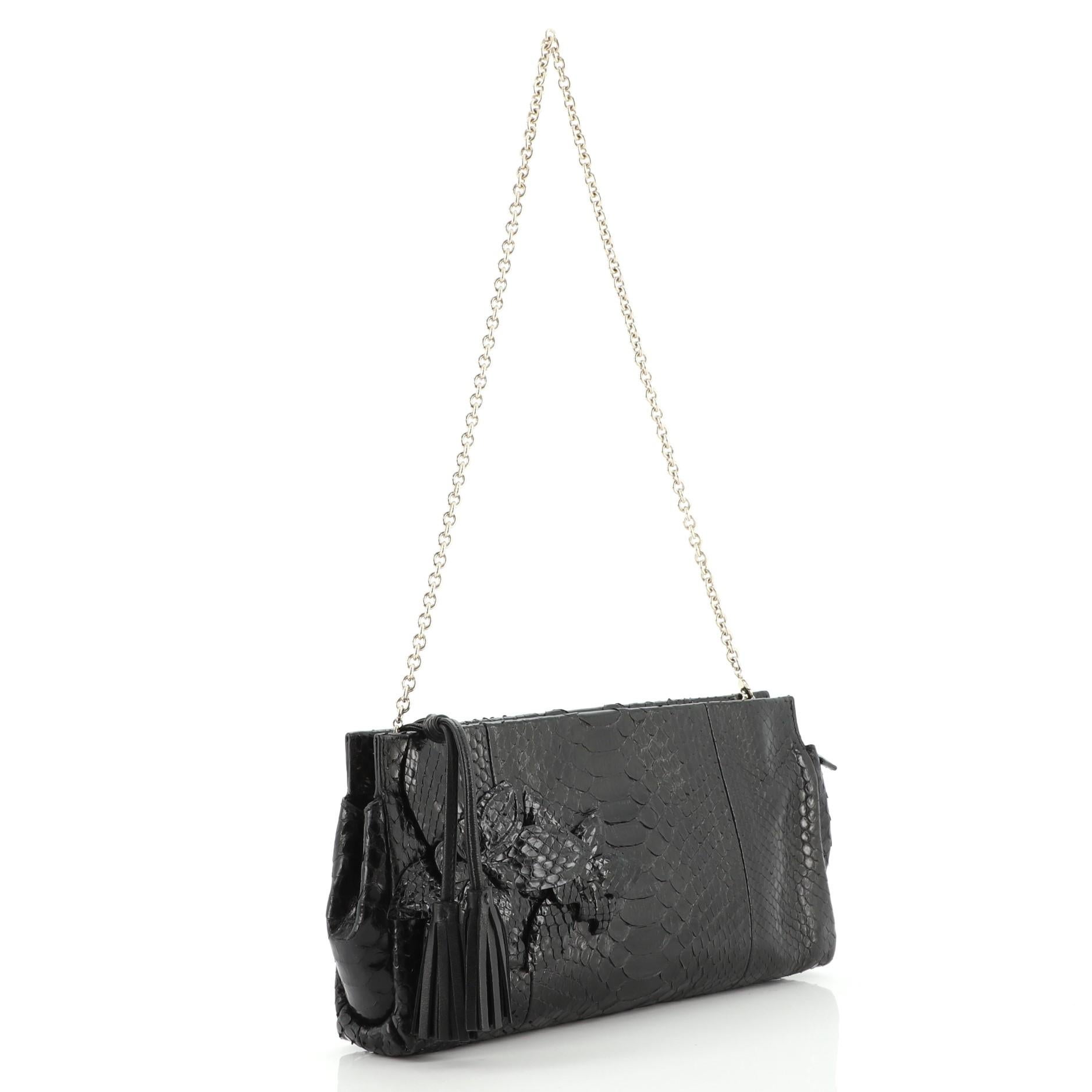 gucci flower clutch