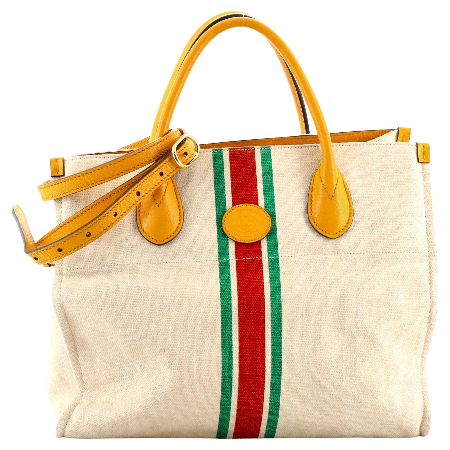 Gucci Foldable Shopping Tote Linen Small