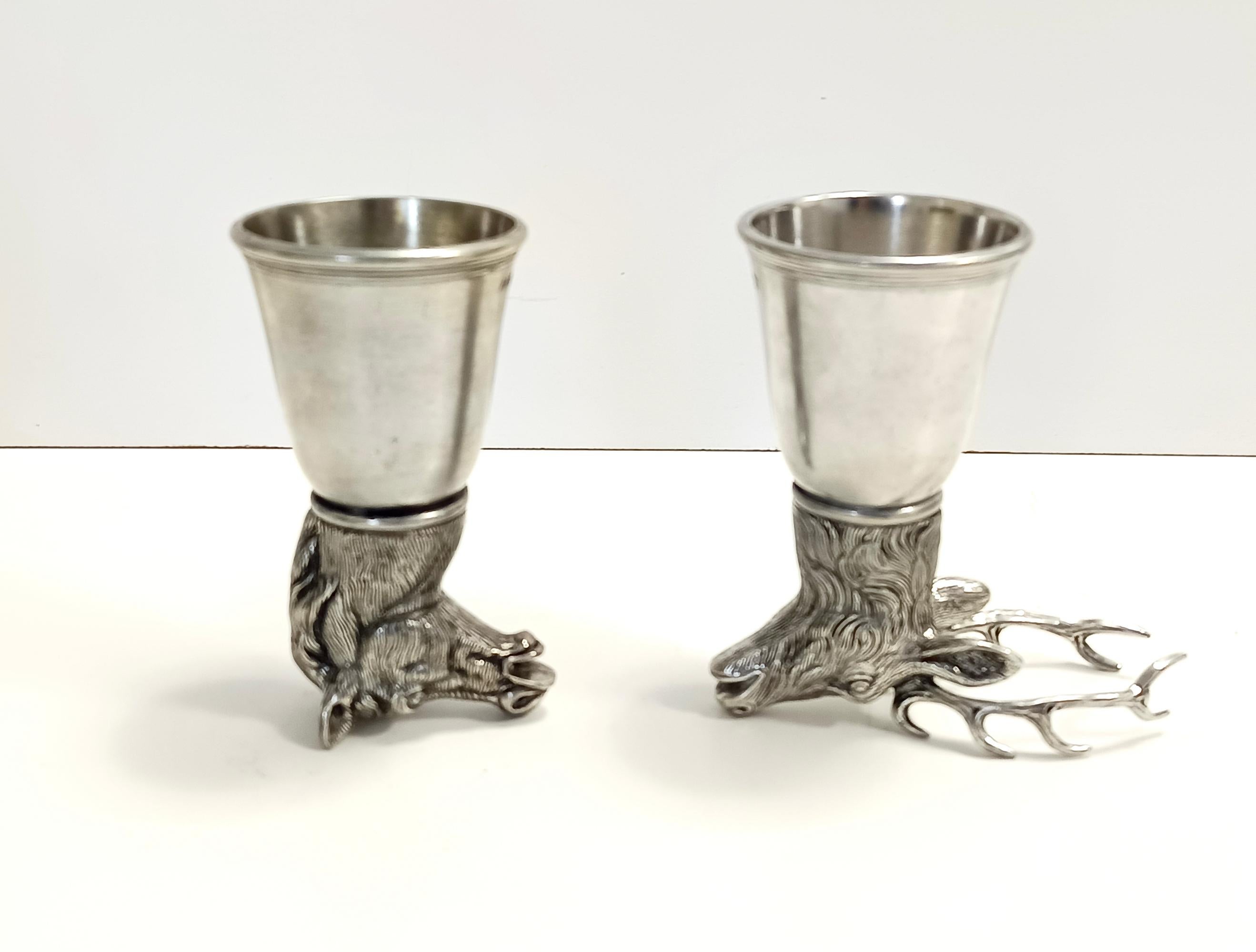 Late 20th Century Gucci for Forst - Italian Silver Pewter 