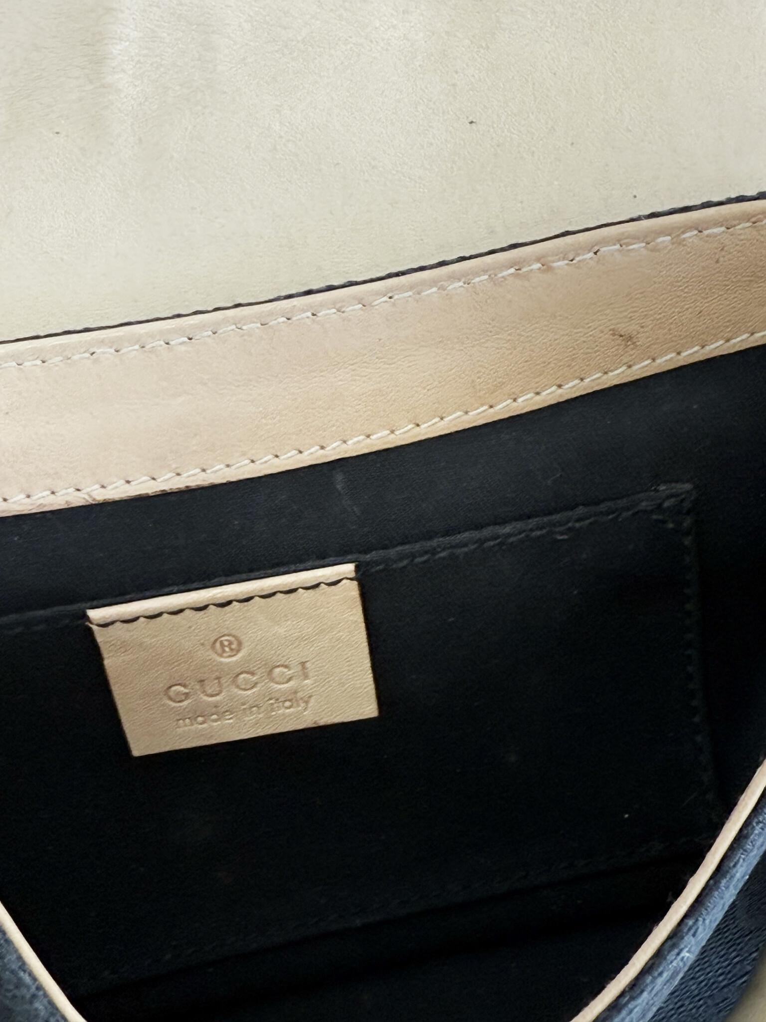 Gucci For Tom Ford Studded Monogram Clutch With Chain For Sale 2