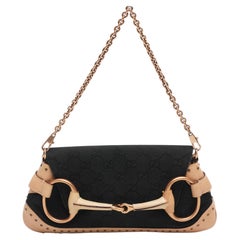 Gucci For Tom Ford Studded Monogram Clutch With Chain