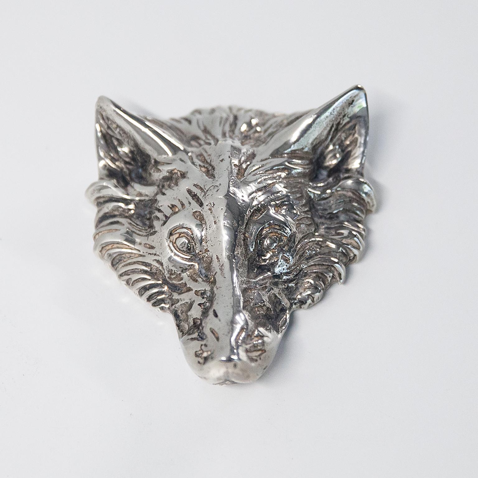 Mid-Century Modern Gucci Fox Bottle Opener 1970s
