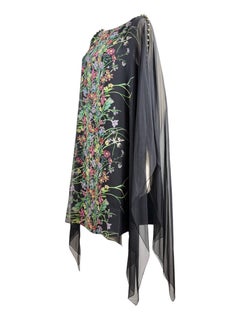 Gucci Frida Giannini Resort 2013 Look 3 Floral crepe printed dress