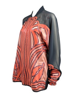 Gucci Frida Giannini Spring 2014 Look 5 crepe bombers