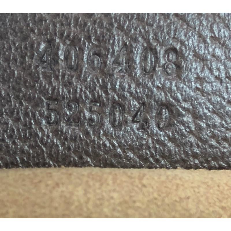 Gucci Front Zip Messenger Tian Print GG Coated Canvas Medium 3
