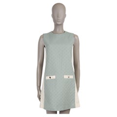 Gucci Frozen Ice cotone 2024 SLEEVELESS GG CANVAS MINI Abito 38 XS