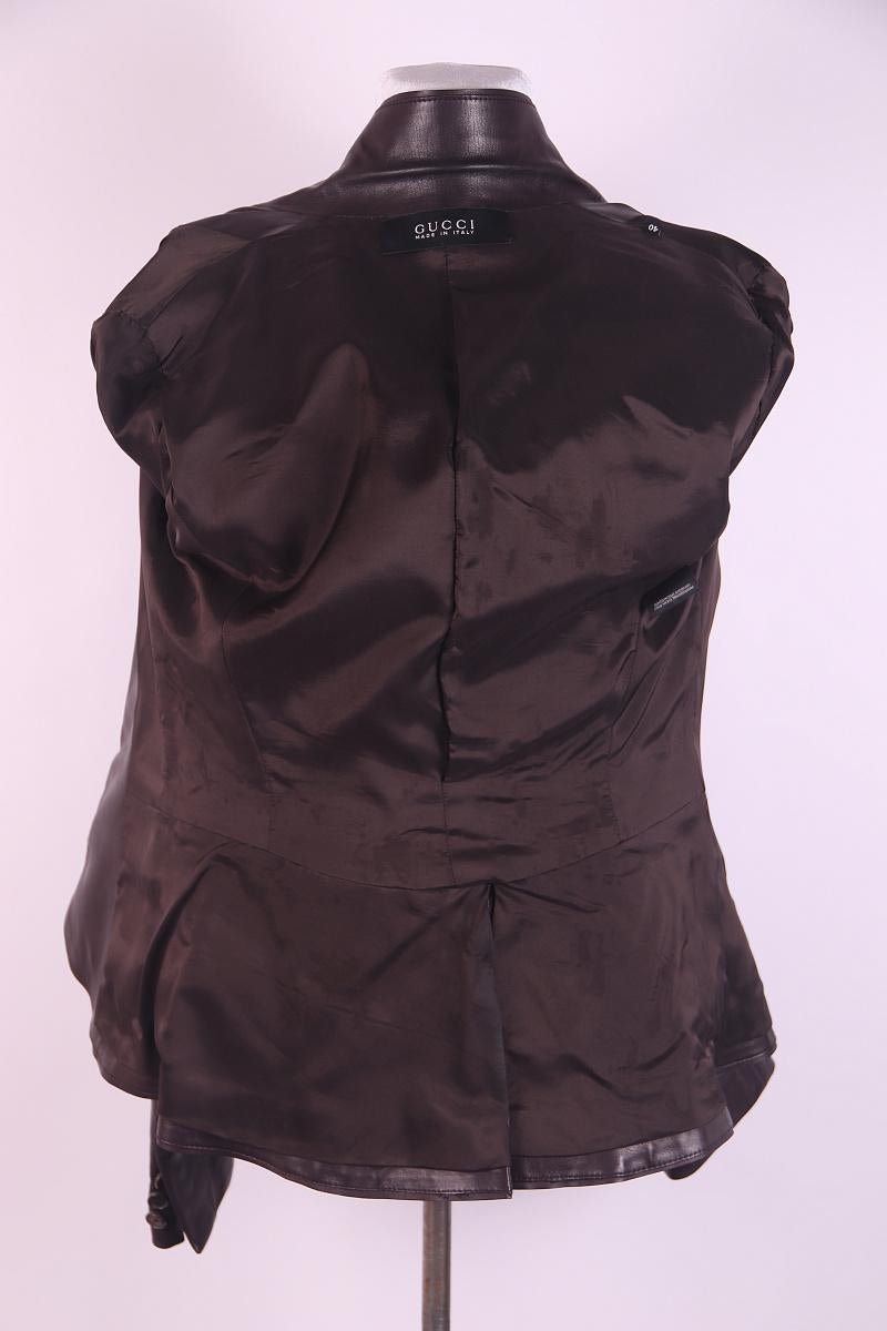Giacca in pelle Tom Ford Gucci FW 2002 In condizioni buone in vendita a Алматинский Почтамт, KZ
